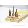 3pcs Drill Bint Titanium Nitanium Coated